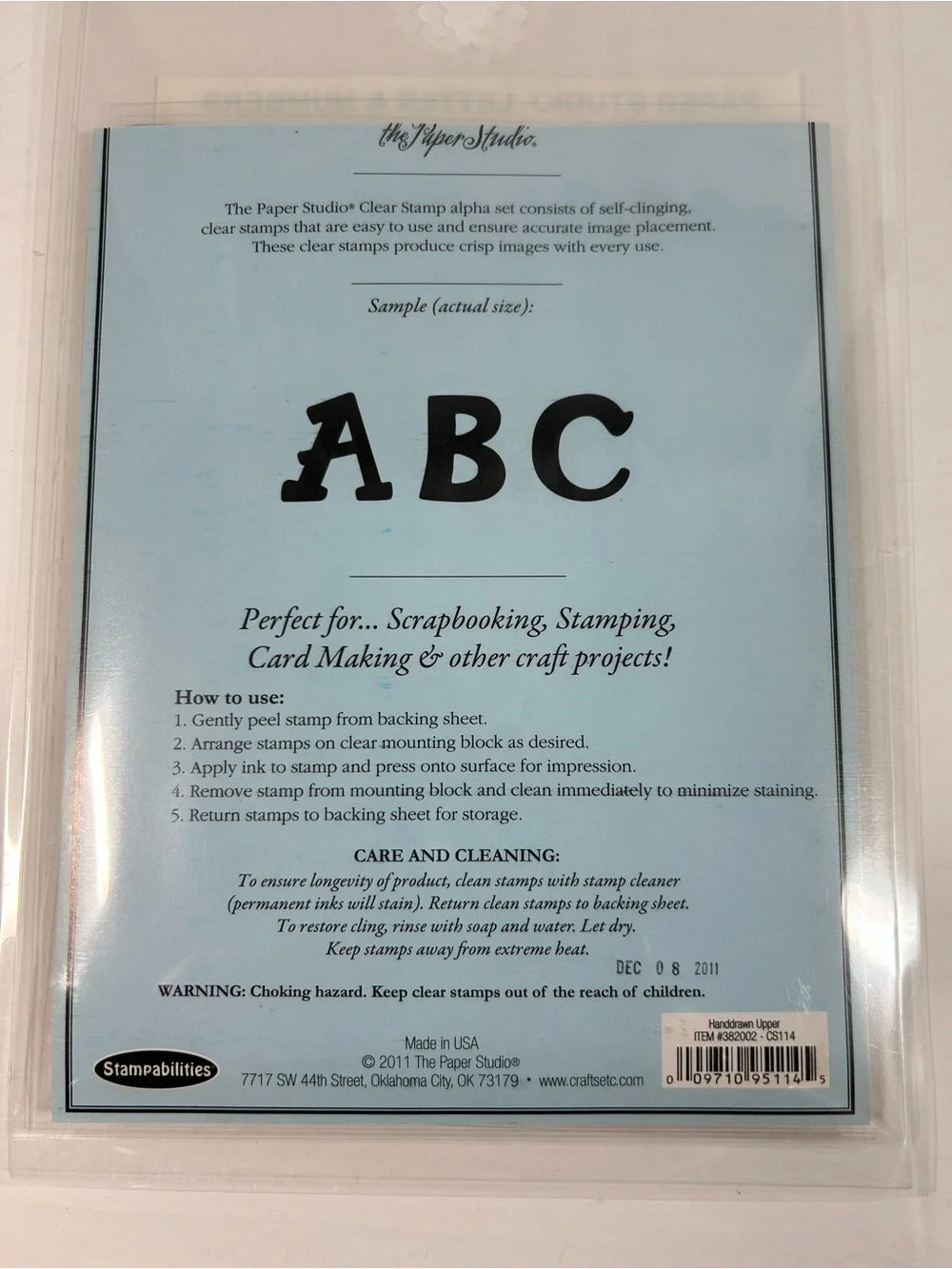 Bundle of 3 clear stamps scrapbooking cardmaking holiday celebrations numbers